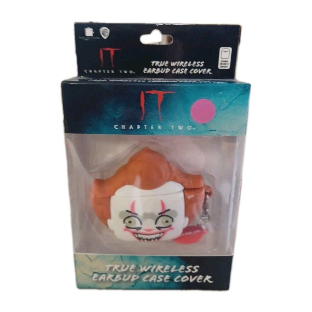 It PENNYWISE True Wireless Earbud CASE Cover for Apple AirPods Gen 1 & 2 NEW